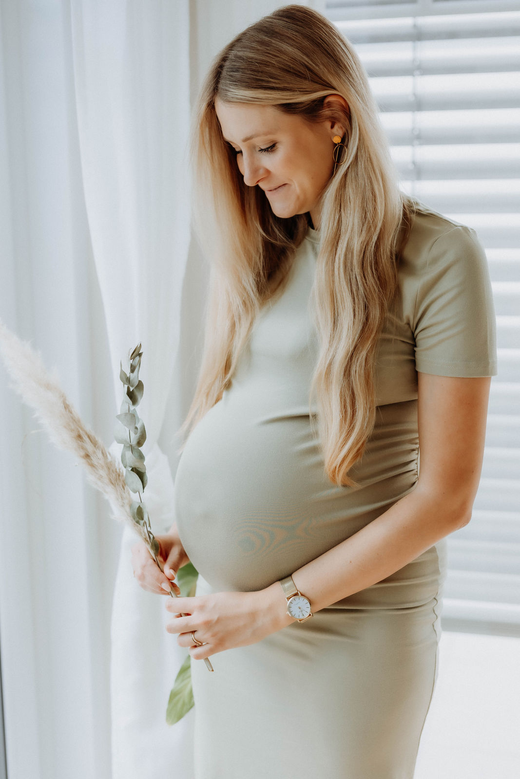 Untersuchung durch Hebamme